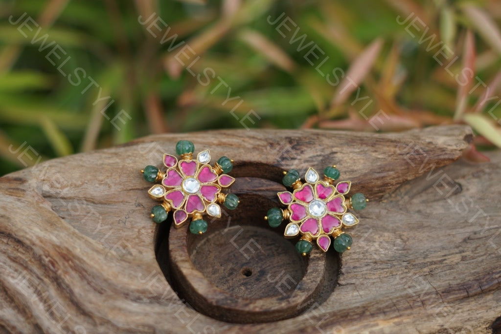 Kundan studs  (1-1208) (PREORDER)