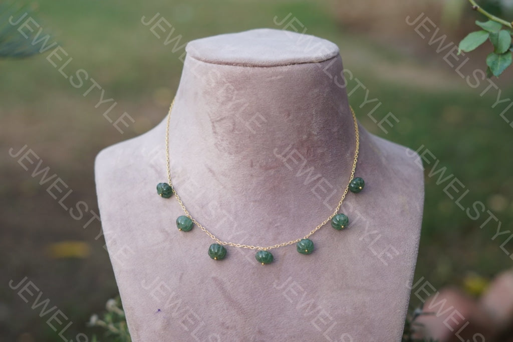Fluorite beads Chain (4-2835) - JEWELSTYLE