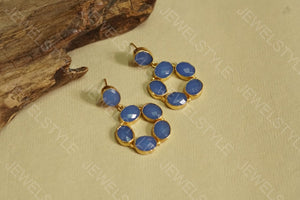 Stone earrings (1-1042)