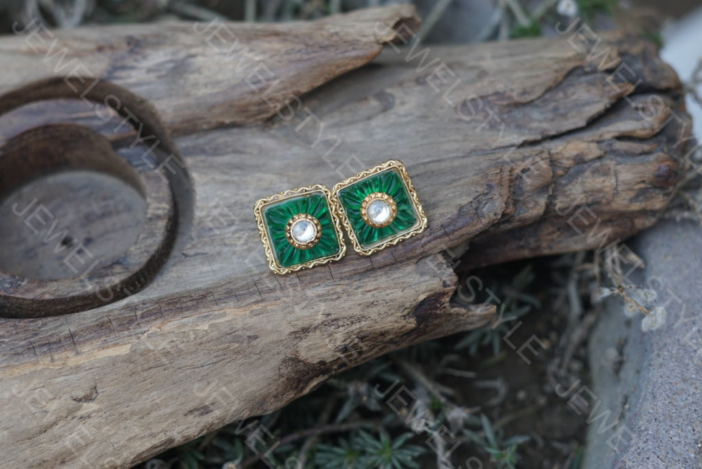 Kundan Earring (1-1700)(AK)(offer piece) - JEWELSTYLE