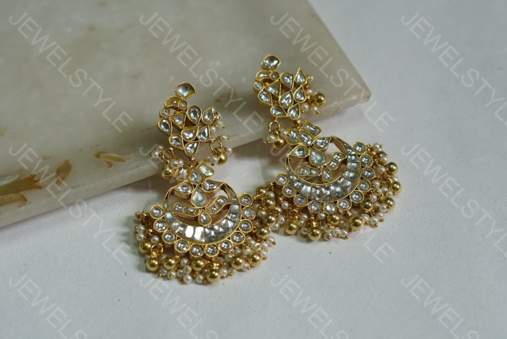 Kundan Earrings (1-1274) (PREORDER)