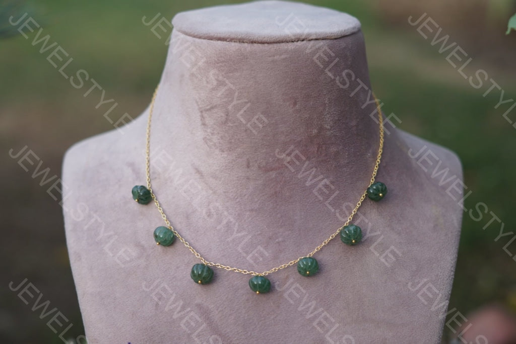 Fluorite beads Chain (4-2835) - JEWELSTYLE