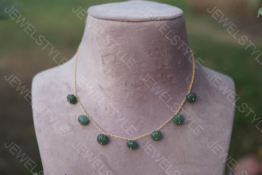 Fluorite beads Chain (4-2835) - JEWELSTYLE