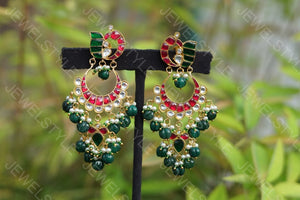 Kundan Earrings (1-1285)(Preorder)