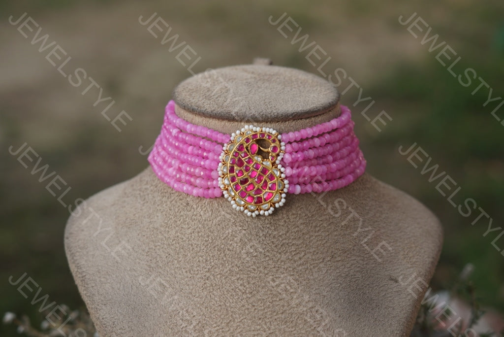 Kundan choker (4-3247)(preorder)
