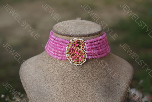 Kundan choker (4-3247)(preorder)