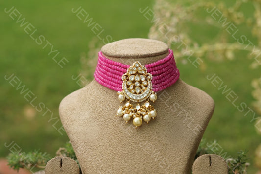 Kundan Choker(PREORDER) - JEWELSTYLE
