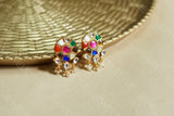 Navratan Kundan Studs  (1-1777)(PREORDER)