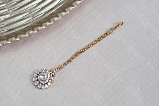 Kundan Maangtika (5-1020)(B) - JEWELSTYLE