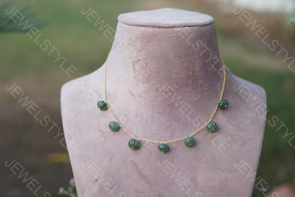 Fluorite beads Chain (4-2835) - JEWELSTYLE