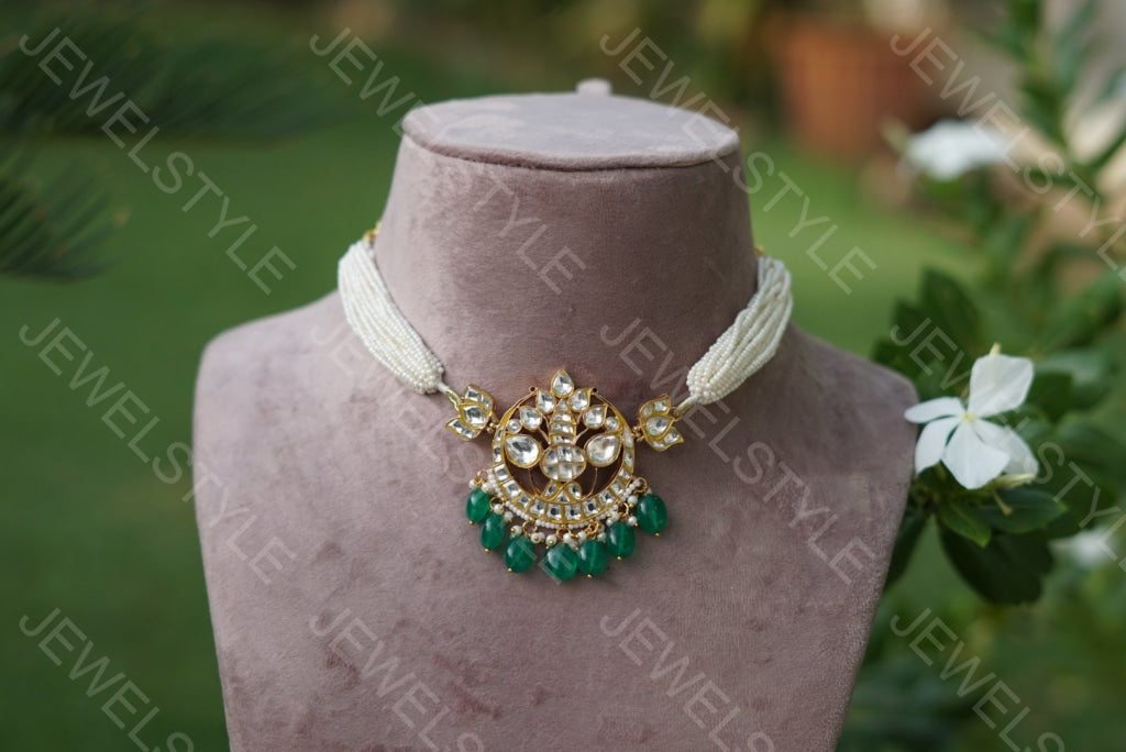 Kundan Choker(4-1422)(Preorder)
