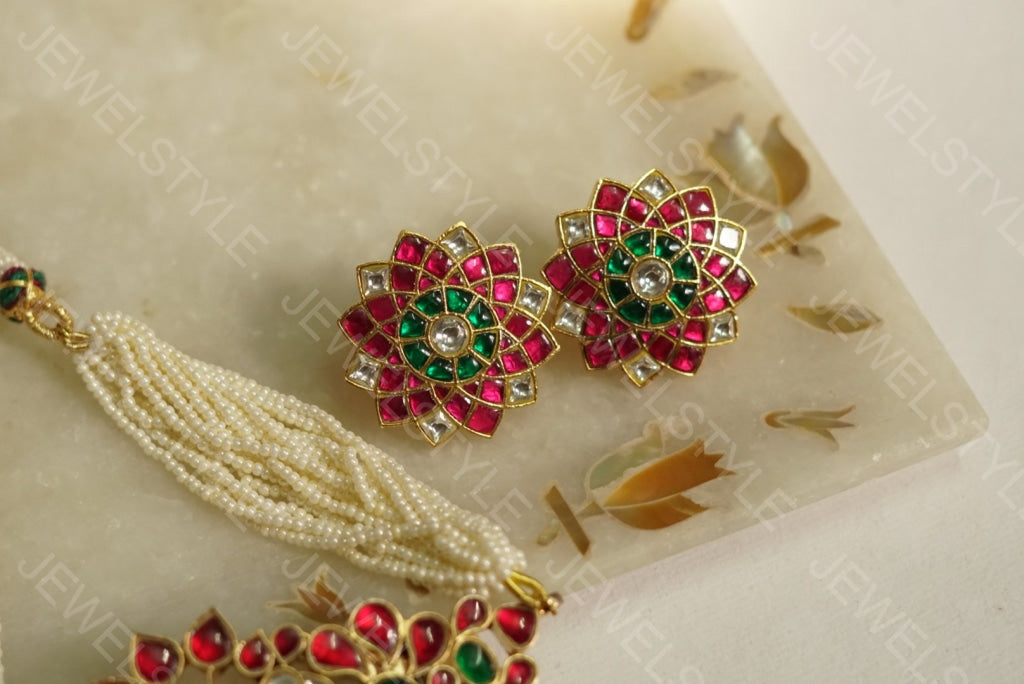 Kundan Choker set(PREORDER) - JEWELSTYLE