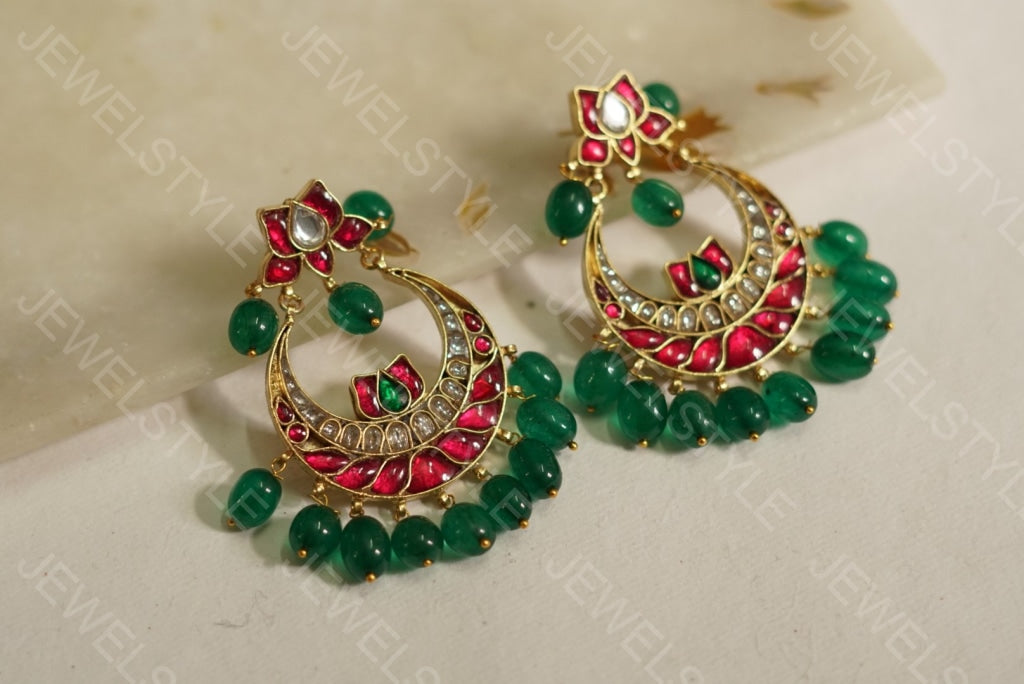 Kundan chandbali(1-4)(PREORDER) - JEWELSTYLE