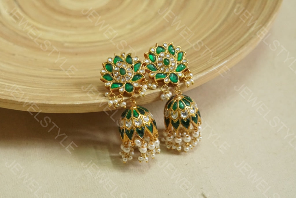 Kundan Jhumki (1-1636) (PREORDER)