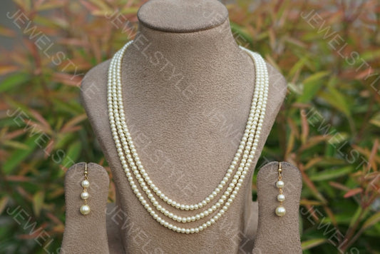 Pearl set (4-1698)(N) - JEWELSTYLE