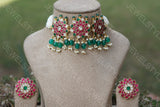 Kundan choker set(Preorder)4-922