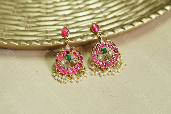 Kundan Earrings  (1-1900)(PREORDER)