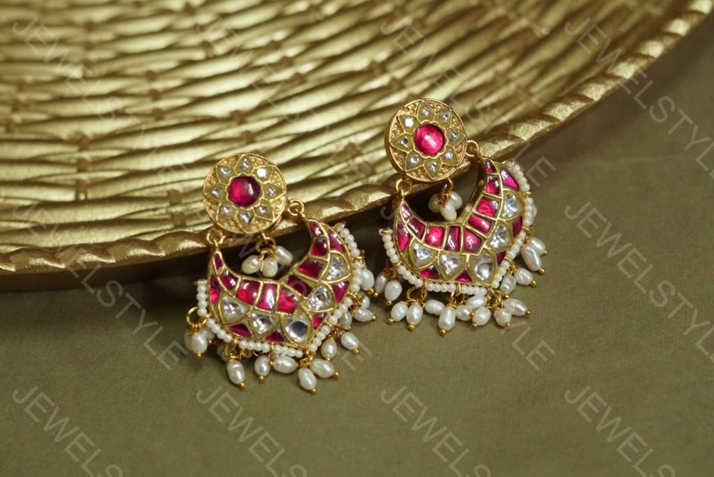 Kundan Chandbali(PREORDER) - JEWELSTYLE