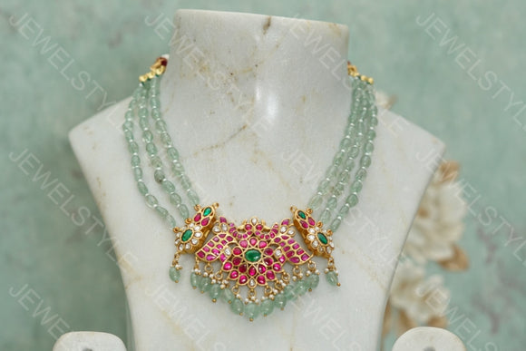 Kundan necklace  (4-5281)(K)(OFFER PIECE)