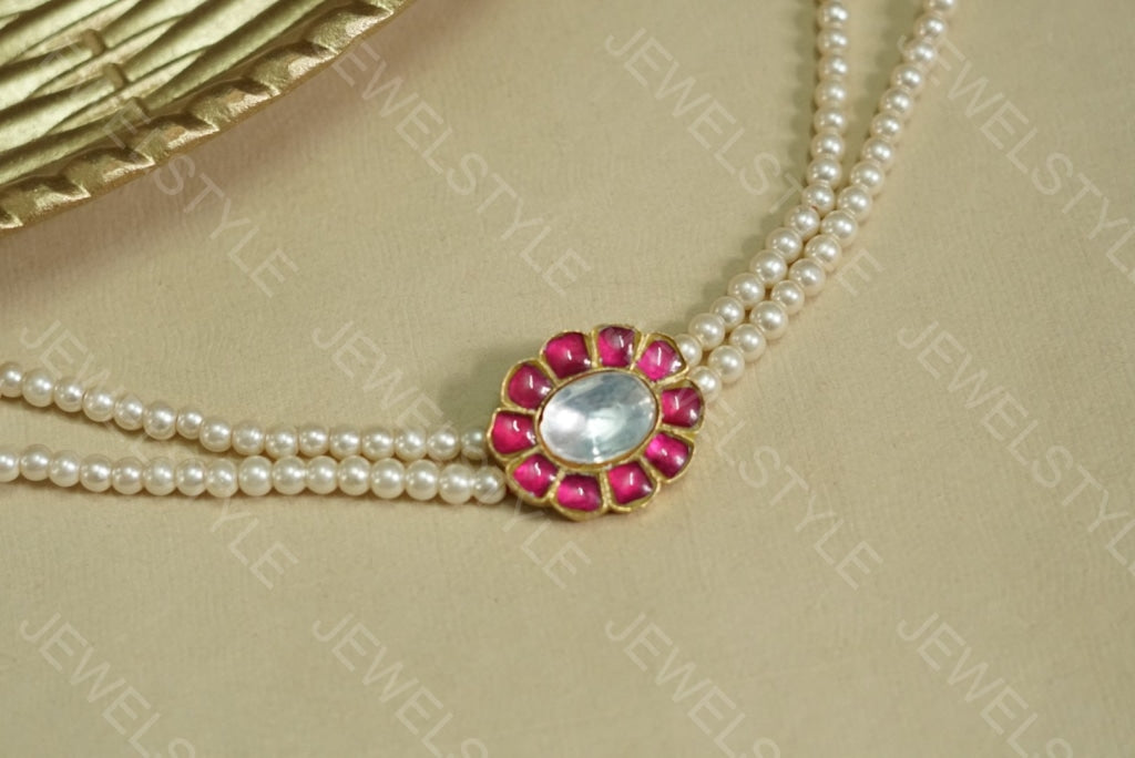 Kundan Choker (4-1664)(PREORDER) - JEWELSTYLE