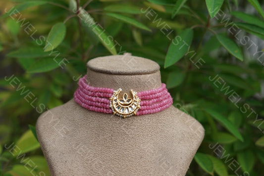 Kundan choker(4-2169)(N) - JEWELSTYLE