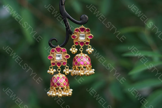 Kundan Jhumki (1-1461)(PREORDER)