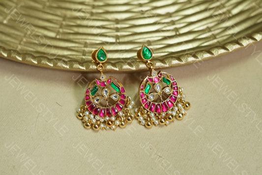 Kundan Earrings  (1-1901)(PREORDER)