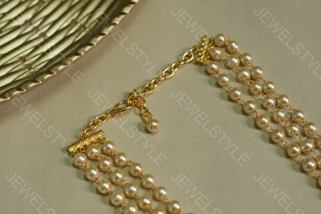 Pearl Necklace (4-1342) (N) - JEWELSTYLE