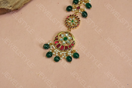 Kundan Maangtika(Preorder) 5-46 - JEWELSTYLE