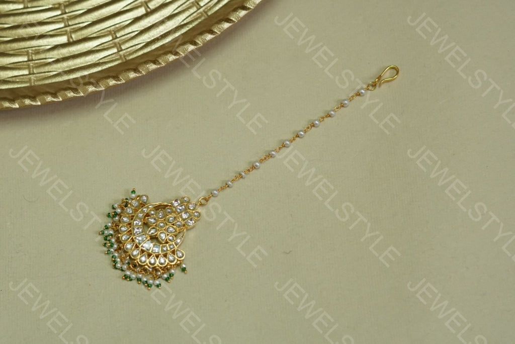 Kundan Maangtika(5-48)(R) - JEWELSTYLE