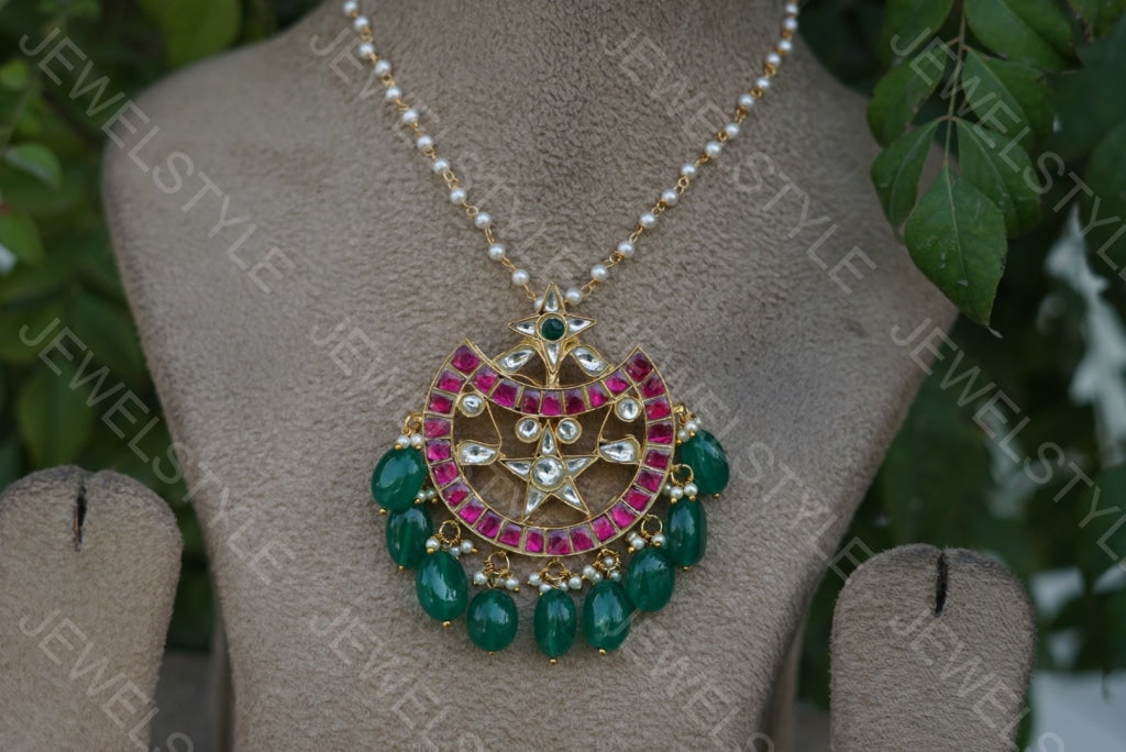 KUNDAN PENDANT(4-544)(PREORDER) - JEWELSTYLE