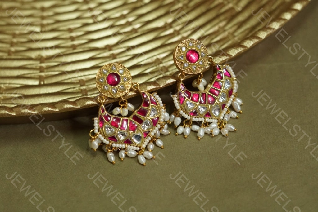 Kundan Chandbali(PREORDER) - JEWELSTYLE