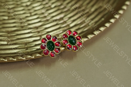 Kundan studs(1-1181)(PREORDER) - JEWELSTYLE