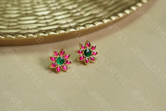 Kundan Earring  (1-1536)(PREORDER) - JEWELSTYLE