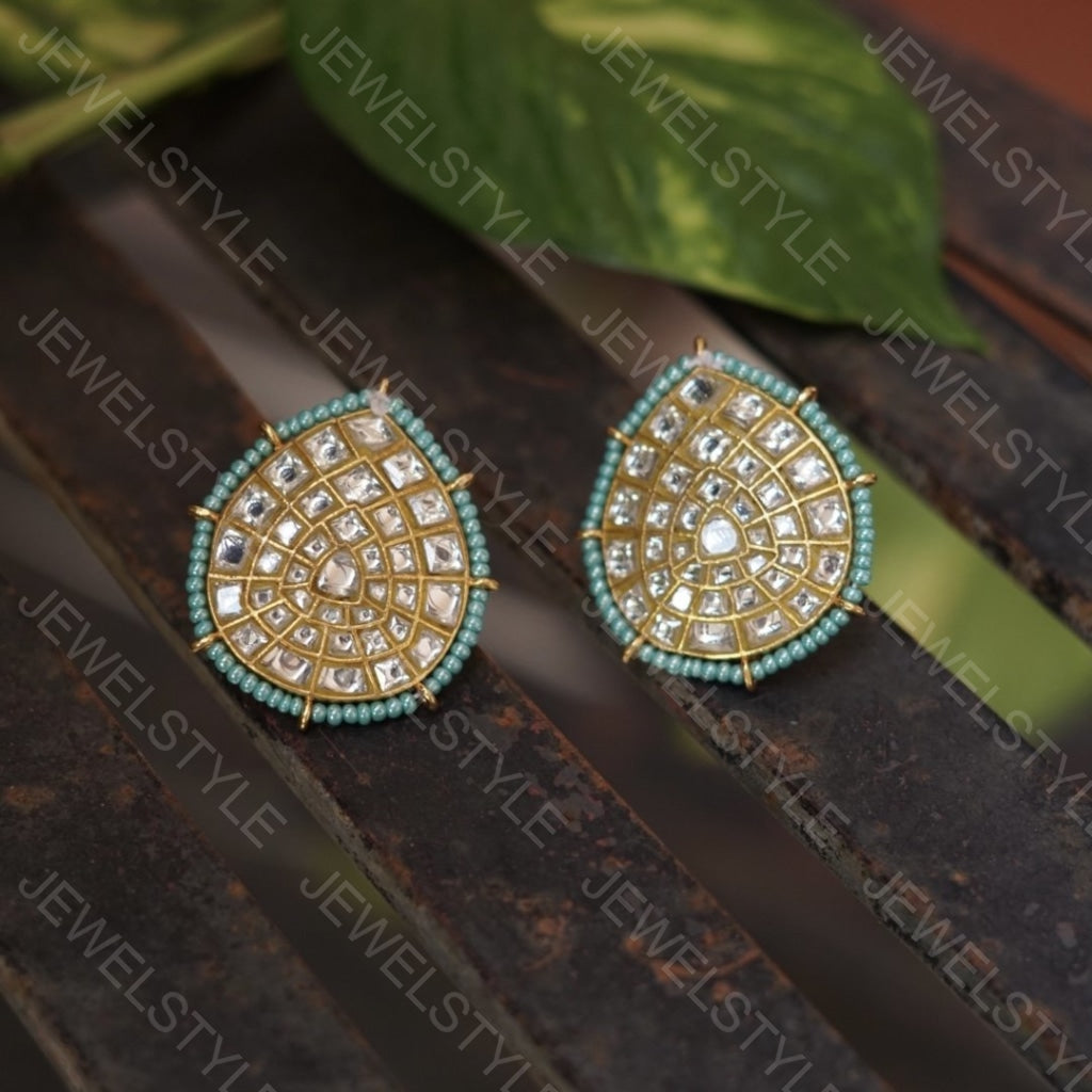 Kundan studs (Preorder) 1-714 - JEWELSTYLE