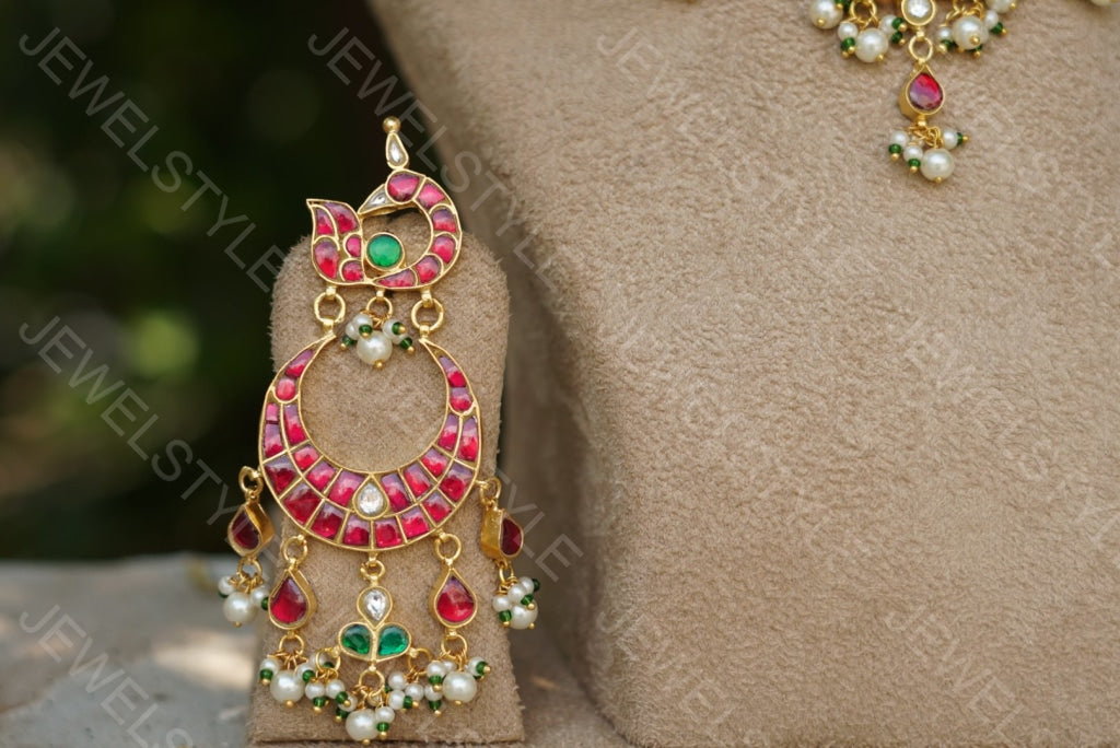 Multicolour Choker set (Preorder)( 4-135) - JEWELSTYLE