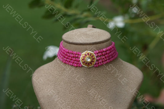 Kundan Choker(4-1851)(PREORDER)
