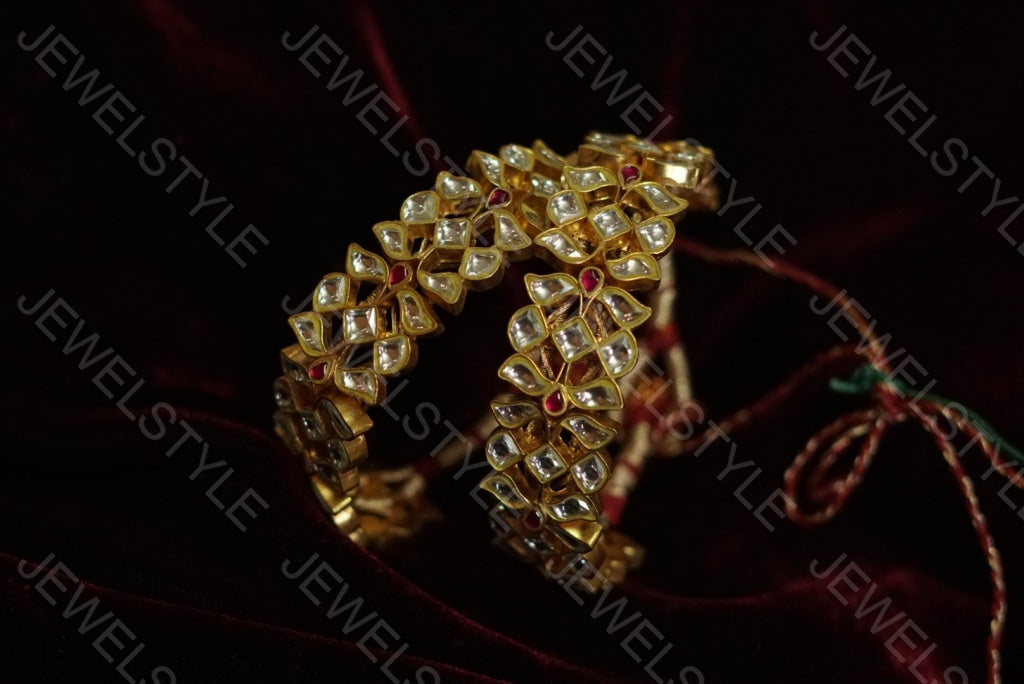 Kundan Handcuff(Preorder) 3-54 - JEWELSTYLE