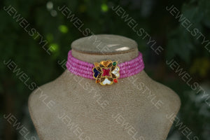 Kundan Choker (4-2126)(PREORDER)