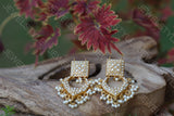 Kundan Earring (1-2508)(R)(PREORDER)