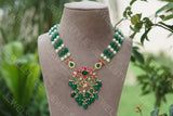 Kundan Pendant Necklace  (4-3993)(PREORDER)