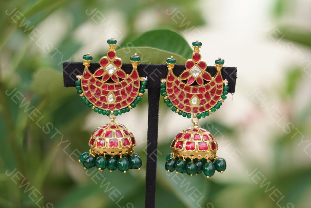 Kundan jhumki(Preorder) 1-609 - JEWELSTYLE