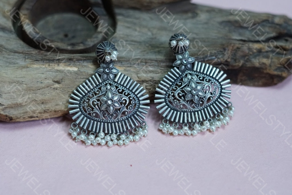 Oxidised earring (1-894)(ON  SALE) - JEWELSTYLE