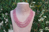 Rodolite Beads necklace(4-2946)(N)