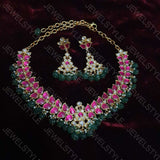 Kundan necklace set (Preorder) 4-920