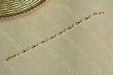 Green Kundan sispatti( 5-45)