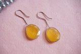Yellow stone earrings(1-362)