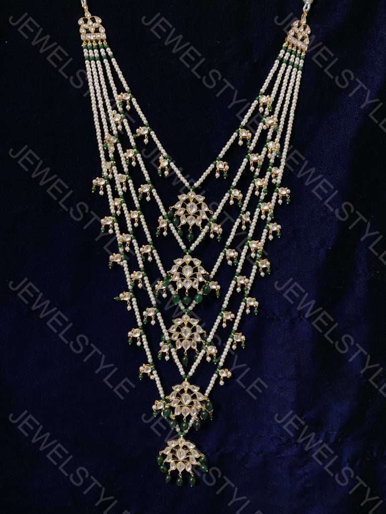 5line Ranihaar necklace (4-614)(preorder) - JEWELSTYLE