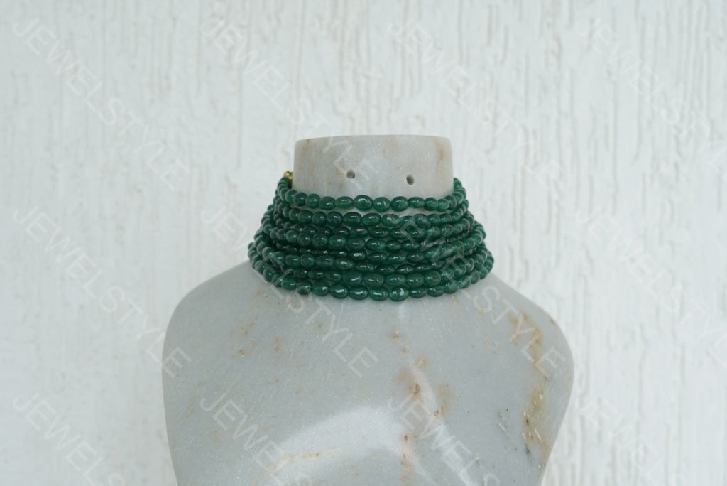 Beads Choker  (4-4161) - JEWELSTYLE