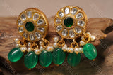 Kundan earring (1-2444)(R)(PREORDER)